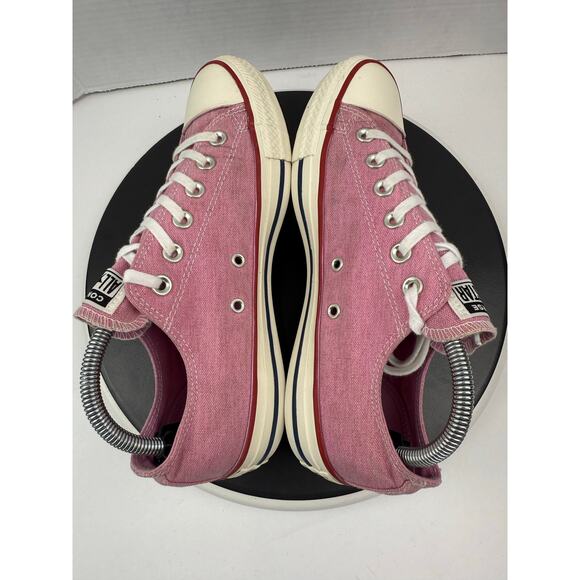 Converse Chuck Taylor All Star OX Light Orchid Pink Womens Canvas Shoes Size 9 - Picture 7 of 11